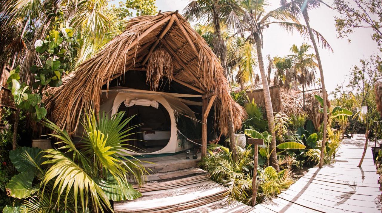 Hotel Uman Glamping & Cenote Tulum Exteriér fotografie