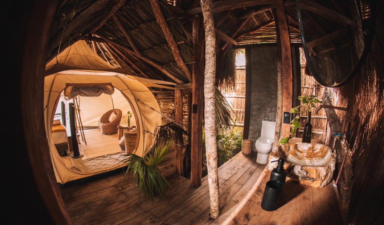 Hotel Uman Glamping & Cenote Tulum Exteriér fotografie