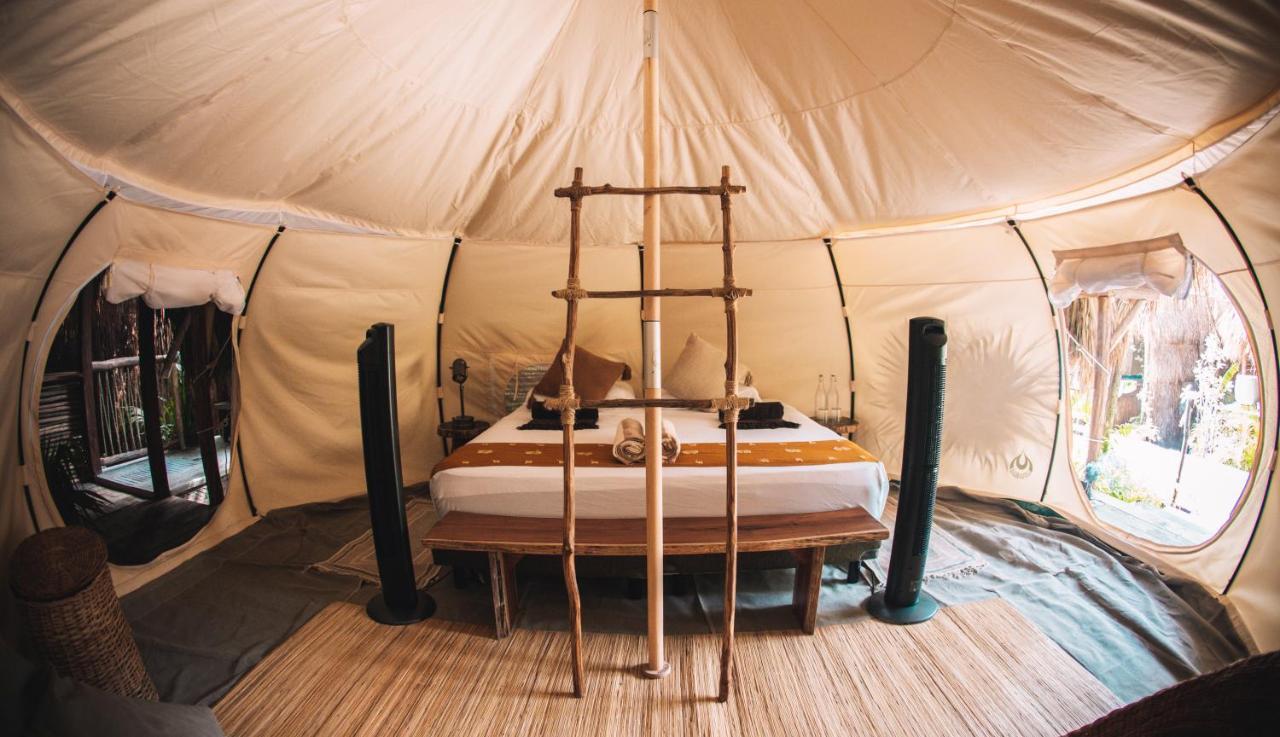 Hotel Uman Glamping & Cenote Tulum Exteriér fotografie