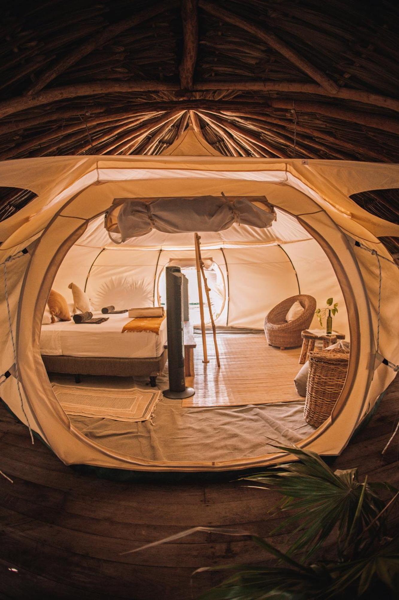 Hotel Uman Glamping & Cenote Tulum Exteriér fotografie