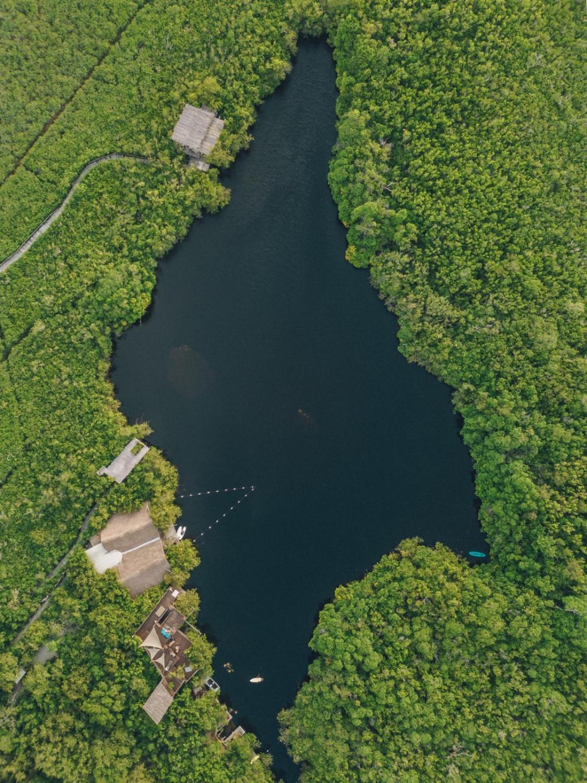 Hotel Uman Glamping & Cenote Tulum Exteriér fotografie